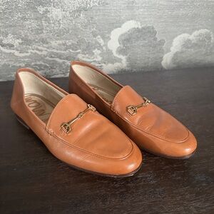 Sam Edelman Tan Leather Loafers Flats sz8